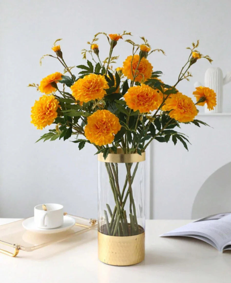 Flores Artificiais Primavera Floral - 5x unidades