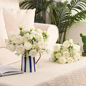 rosas artifciais de casamento flores falsas