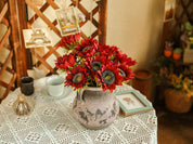 🌺 Buquê de Girassóis Vintage