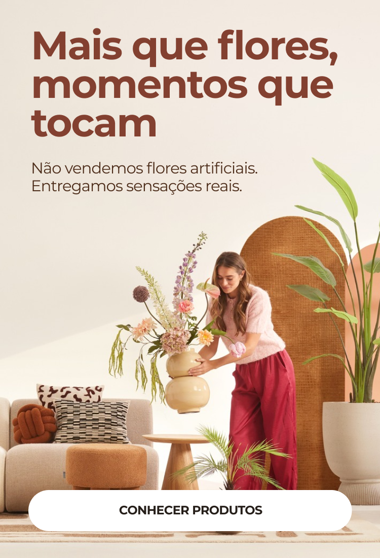 Flores artificiais que unem sofisticação e afeto: transforme sua casa com o toque de carinho que só a IzaraFlores oferece.