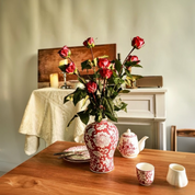 Vaso Lumière Vermelho – Destaque Sofisticado para sua Decoração