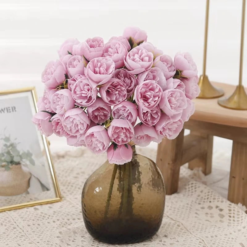 FloresArtificiaisPeoniaCom27FloresRealistasDecoracaoRosa.webp
