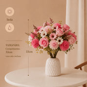 Flores Artificiais para Decoração de Casa