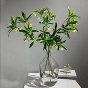 3 Ramos Eucalipto Artificial de 90cm com Realismo Natural