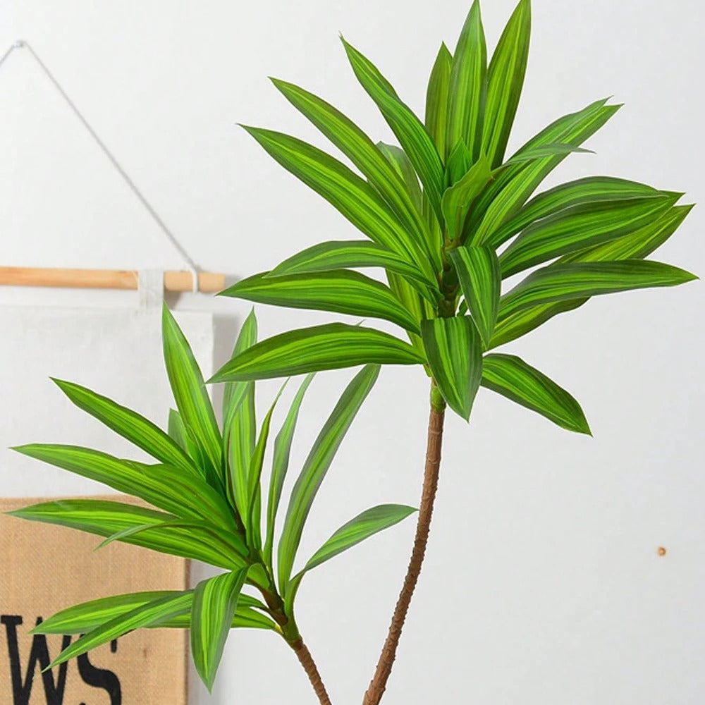 Folhagem Tropical Artificial – 2 Ramos Realistas Premium