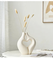 Vaso Cerâmica Coração – Arte, Afeto e Sofisticação