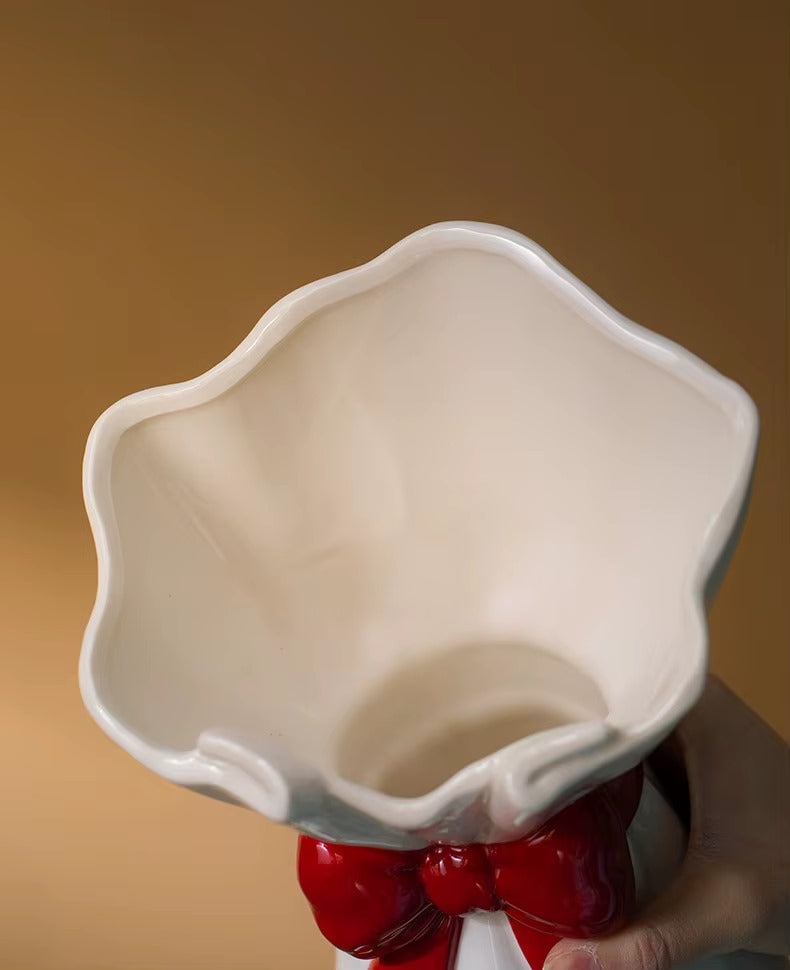 Vaso Cerâmica com Design que desperta o coração