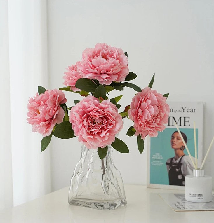 Peônia Rosa Charme - Decoração Afetiva e Sofisticada