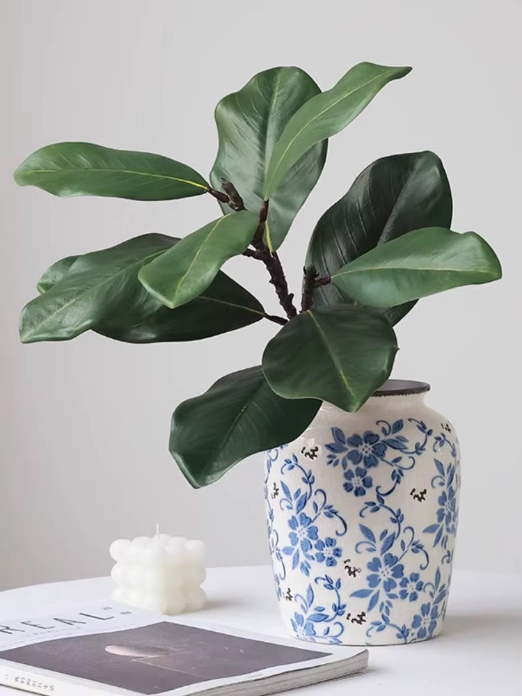 🍃 Folha Artificial Verde Realista