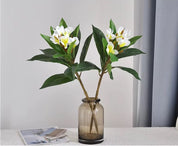 🌼 Flores Tropical Branca Artificial