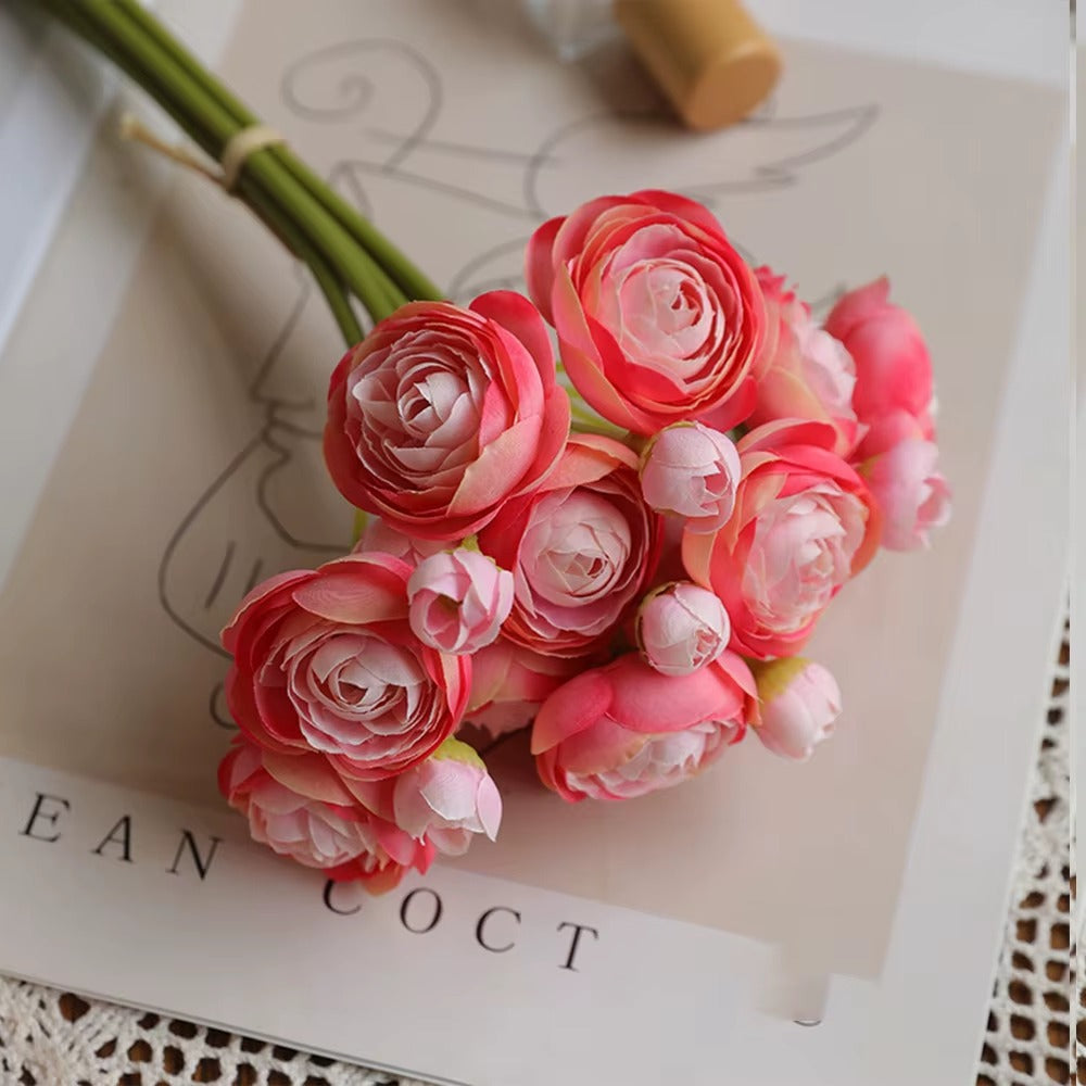 Rosas Artificiais Tons Rosé Claro by IzaraFlores