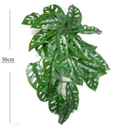🍃Planta Artificial Pendente Monstera Charme Tropical