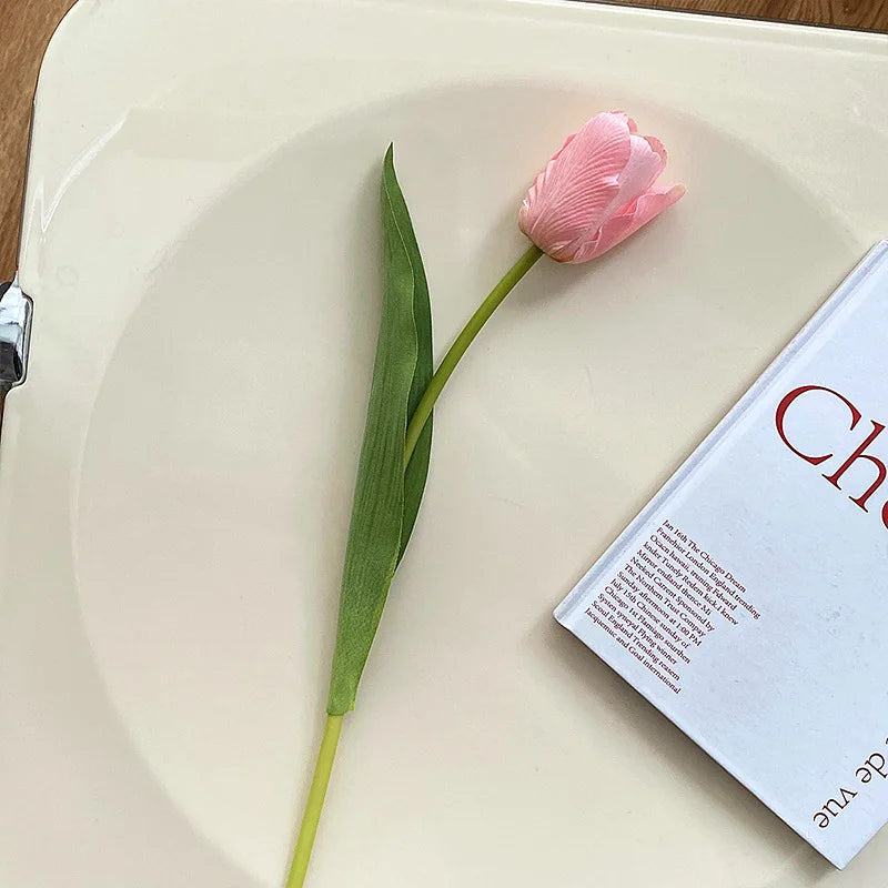 🌷 Tulipas Elegância Natural - 6x unidades