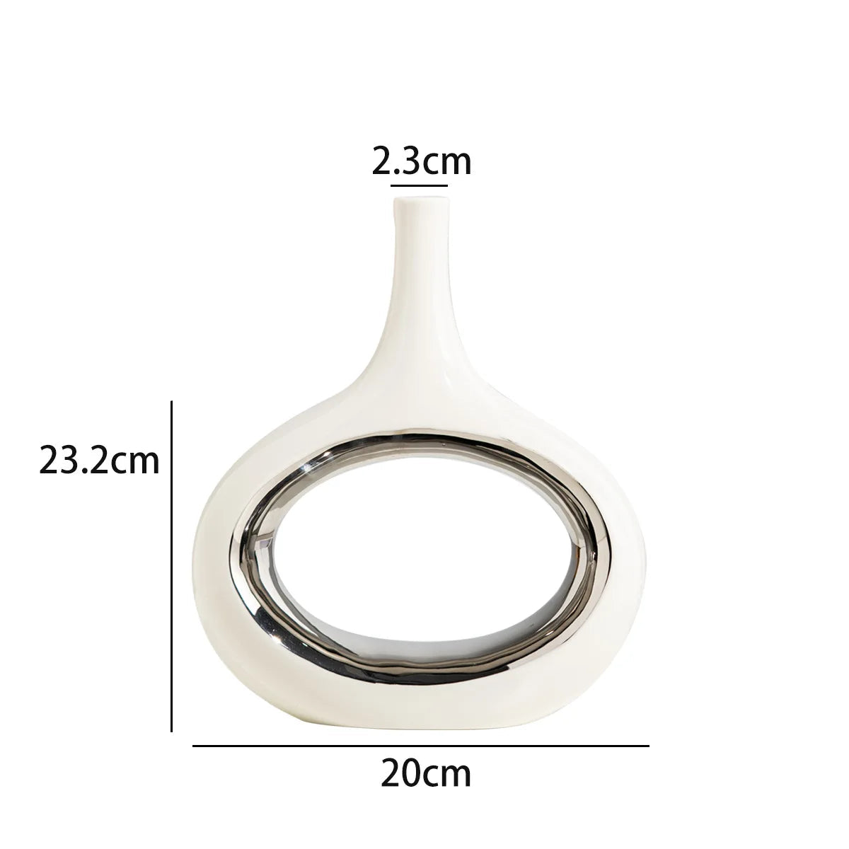 Vaso Decorativo Lux Clear izaraflores