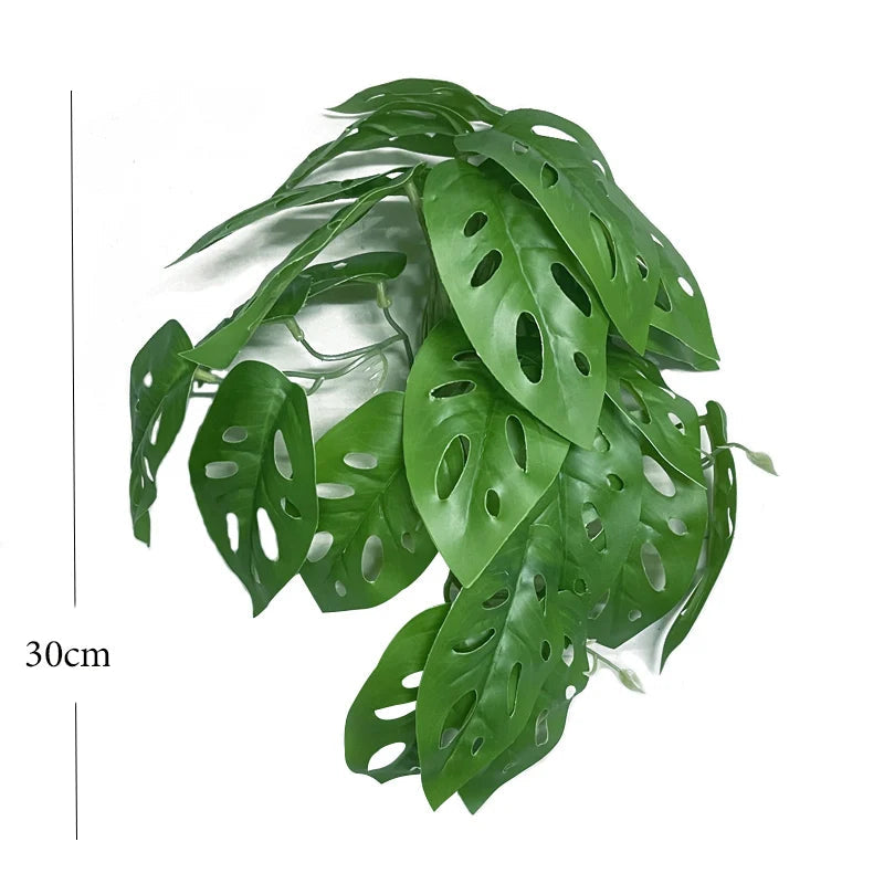 🍃Planta Artificial Pendente Monstera Charme Tropical