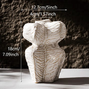 Vaso de Cerâmica Escultórico Textura Orgânica