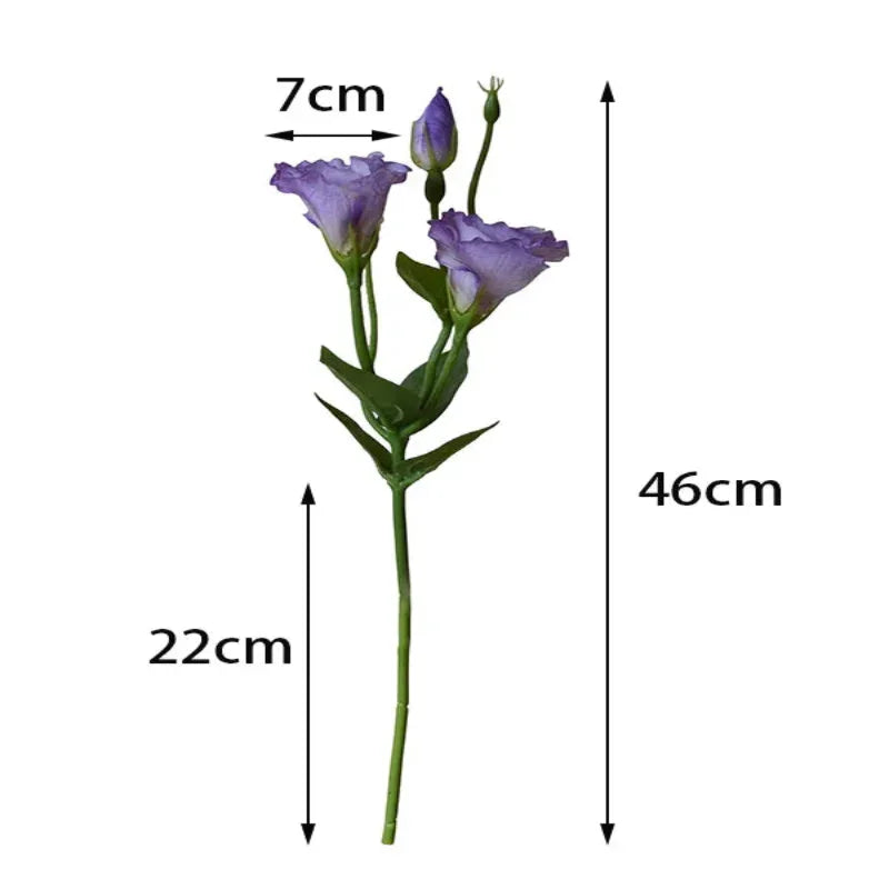 💜 Flores Artificiais Suave tons roxo