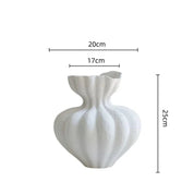 Vaso de Cerâmica Floral