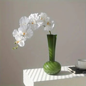 🌸 Orquídea Toque Real – Branca Elegante