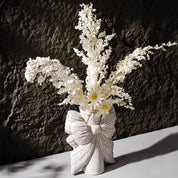 Vaso Cerâmica Design Laço