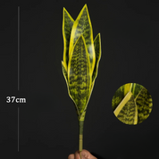 Planta Artificial Sansevieria – 3 Unidades, Verde Elegante para Sua Decoração