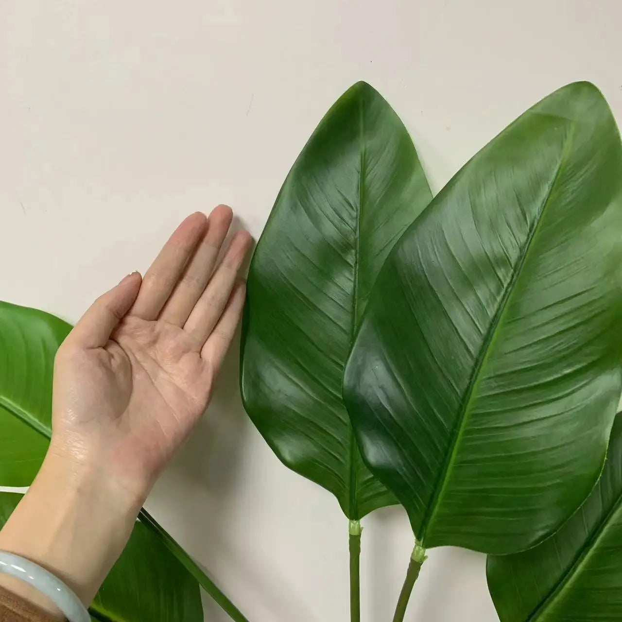 🌴Folha de Bananeira Tropical Artificial 78cm