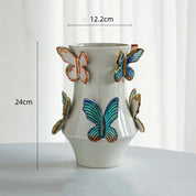 Vaso Decorativo Borboleta Alma by IzaraFlores
