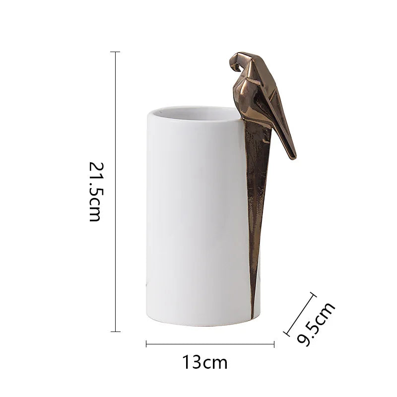 Vaso Decorativo Nobre das Aves