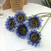 💜 Buquê de Girassóis Roxos Retrô