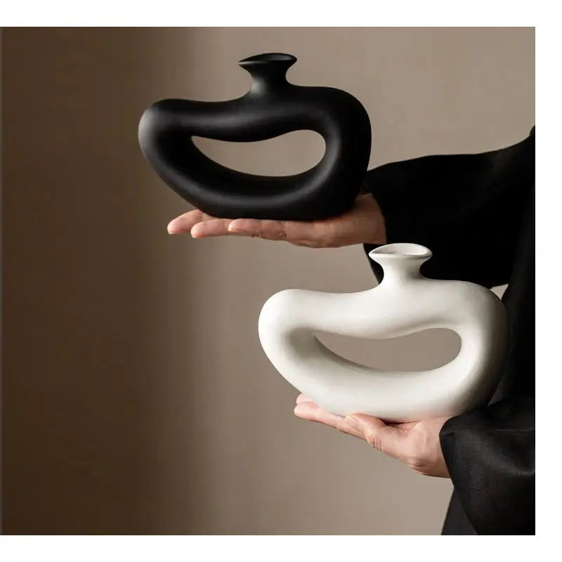 Vaso Cerâmica Design Nuvia