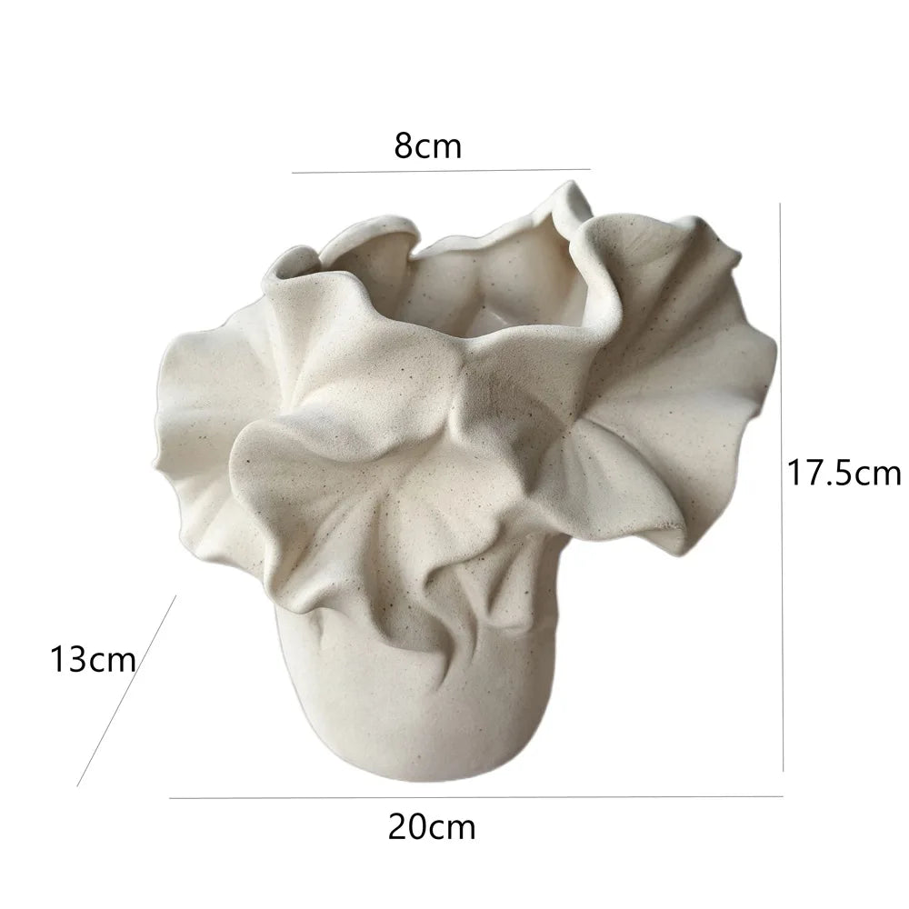 Vaso de Cerâmica Aurora Artístico