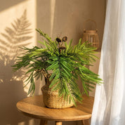 Samambaia Artificial Boston Luxo – Volume Natural com 18 Folhas | Decoração Elegante e Duradoura