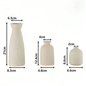 Vasos de Cerâmica Design elegante - Conjunto 3 Vasos