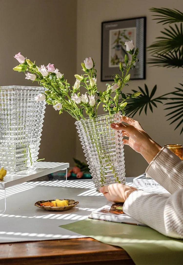 Vaso Decorativo Crystal Clear