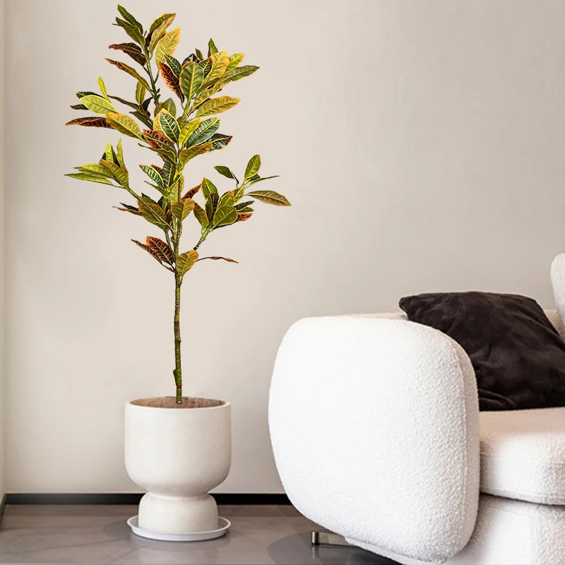 🌿 Planta Artificial Ficus Tons Naturais