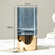 Vaso Decorativo de Mesa Gold Elegance