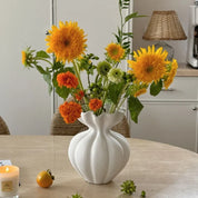 Vaso de Cerâmica Floral