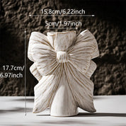 Vaso Cerâmica Design Laço