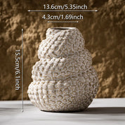Vaso Cerâmica Concha Natural
