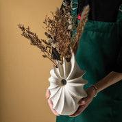 Vaso Cerâmica design de Concha - izaraflores