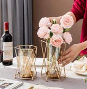 Vaso Decorativo Elegance Geométrico