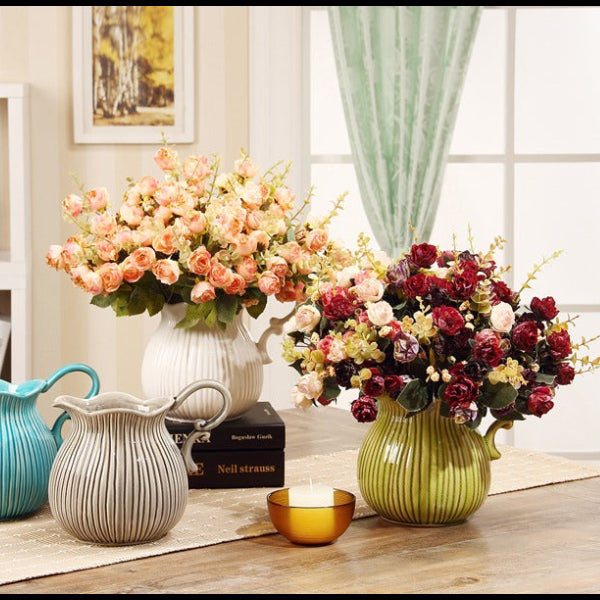 Buquê Rosas Encanto Rosa – Kit 3 Hastes