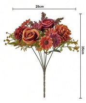 Rosas Artificiais Elegance Outono - Edição Especial