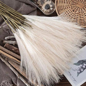 Capim dos Pampas Branco Artificial Premium – Boho para Decoração | IzaraFlores