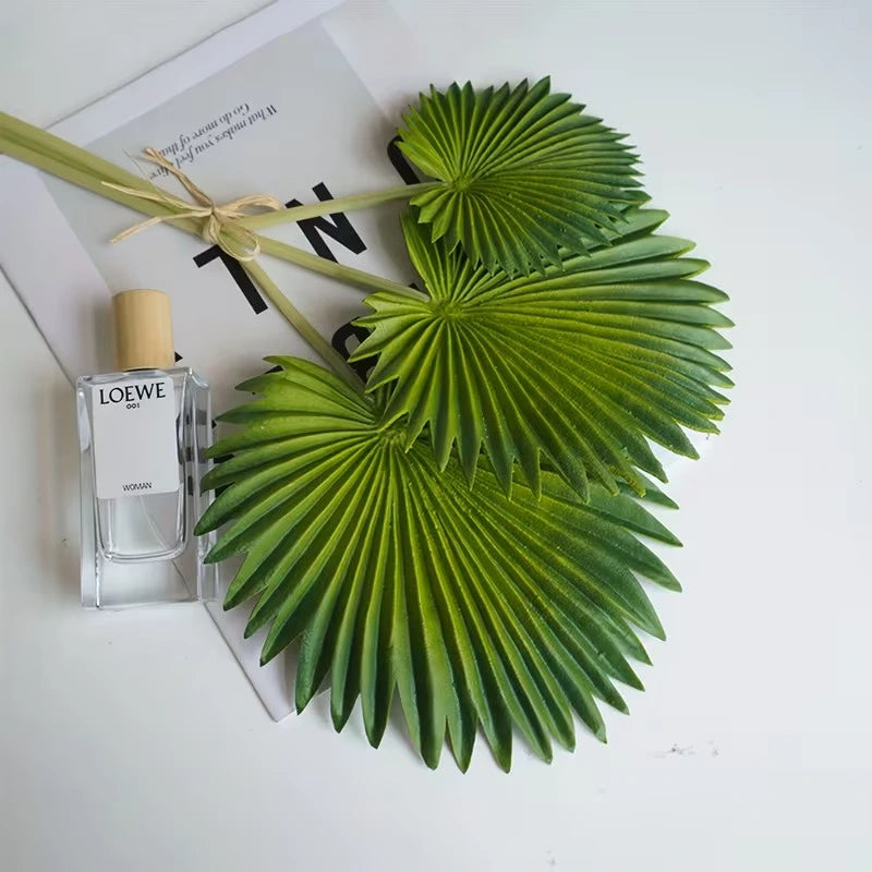 Conjunto de 3 Folhas de Palmeira