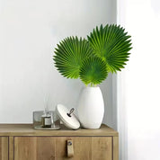 Conjunto de 3 Folhas de Palmeira