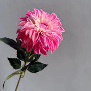 Dahlia artificial flor de alta qualidade textura  pelatas realista
