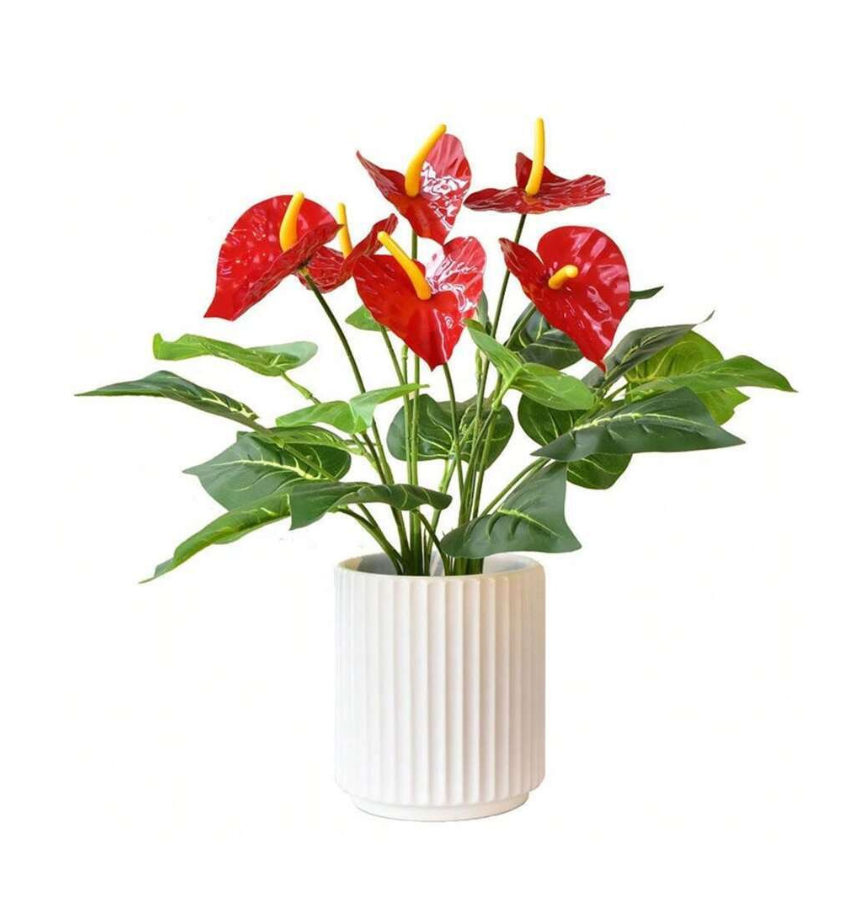 Flor Artificial Anthurium