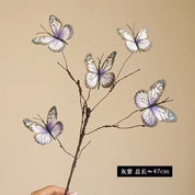 borboleta violeta by izaraflores