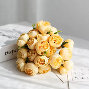 Peônias Amarelas Lumière – Buquê 54 Flores Premium